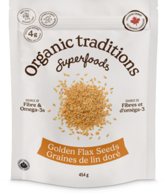 Organic Traditions Golden Flax Seeds
