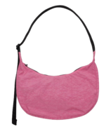 BAGGU Medium Nylon Crescent Bag Azalea Pink