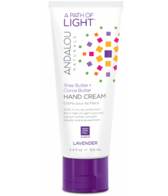 ANDALOU naturals - A Path of Light - Crème pour les mains au beurre de karité et au beurre de cacao