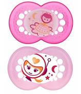 Mam Silicone Night Pacifier Glows Pink