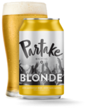 Partake Brewing Blonde Nonalcoholic Craft Beer