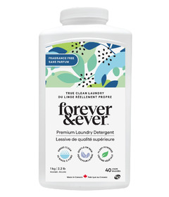 Forever & Ever Premium Laundry Detergent Powder Fragrance Free