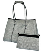 Bag & Bougie Marle Zipper Tote Grey
