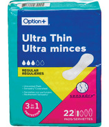 Option+ Ultra Thin Pads Regular