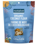Rootalive Inc. Farine de noix de coco biologique