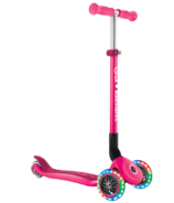 Globber Primo Foldable Scooter with Lights Deep Pink