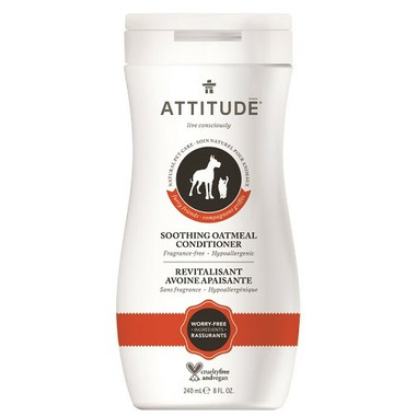 ATTITUDE Furry Friends Soothing Oatmeal Pet Conditioner Fragrance Free ATTITUDE Furry Friends Soothing Oatmeal Pet Conditioner Fragrance Free