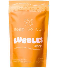 Soap So Co. Bubbles Bath Powder Orange