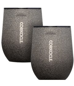 Corkcicle Stemless Steel Shadow Bundle