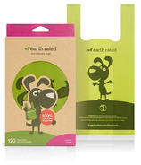 Earth Rated PoopBags Eco-Friendly Handle Bags