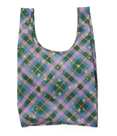 BAGGU Standard Baggu Green Star Plaid BAGGU Standard Baggu Green Star Plaid