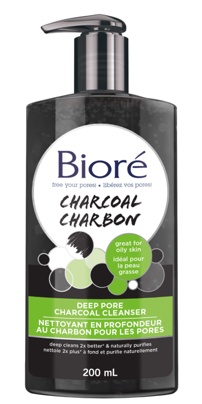 biore charcoal cleanser