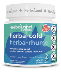 Herbaland Gummies Herba-Cold Strawberry Lemon