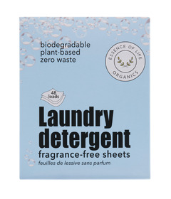 Essence of Life Organics Laundry Sheets Fragrance Free