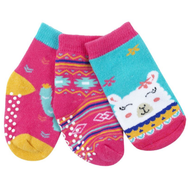 ZOOCCHINI Buddy Baby Socks Set Laney the Llama 0-24 Months ZOOCCHINI Buddy Baby Socks Set Laney the Llama 0-24 Months