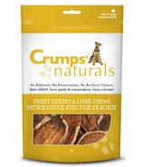 Crumps Naturals Sweet Potato & Liver Chews