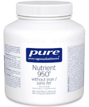 Pure Encapsulations Nutrient 950 sans fer