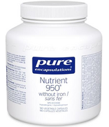 Pure Encapsulations Nutrient 950 without Iron