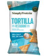 Simply Protein Restaurant Style Protein Tortilla Chips Sea Salt