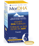 Formule prénatale MorDHA à haute teneur en DHA de Minami Nutrition