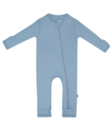 Kyte BABY Zippered Romper Slate