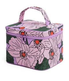 BAGGU Large Cosmetic Case Pink Poppy