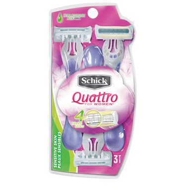 Schick Quattro For Women Disposable Razors Schick Quattro For Women Disposable Razors