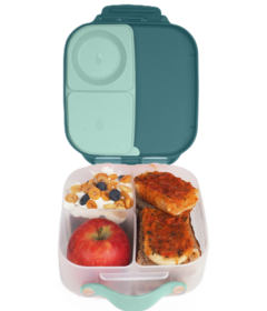 b.box Mini Bento Lunch Box Emerald Forest