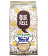 Que Pasa Organic Unsalted Rounds Tortilla Chips