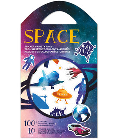 Trends Sticker Sheets Variety Pack Space