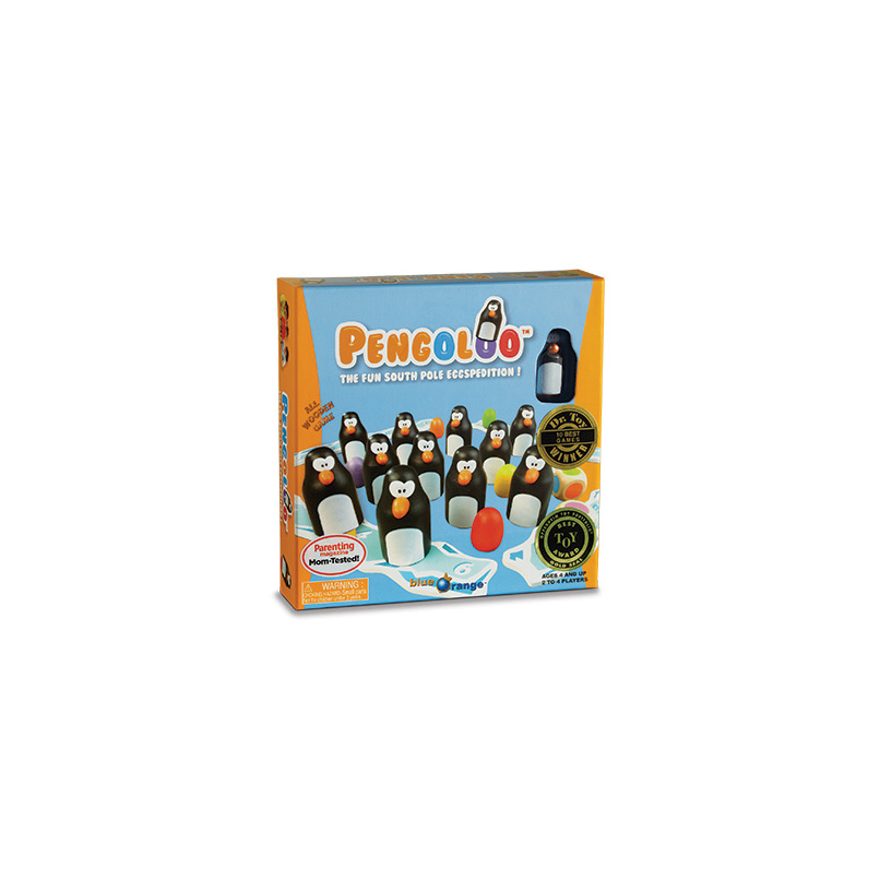 Pengoloo - Gioco Da Tavolo In Legno Per Bambini 4+, Memoria Con Pinguini E Uova Colorate