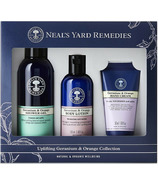 Neal's Yard Remedies Uplifting Geranium & Orange Collection