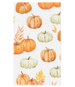 Harman Pumpkin Patch Printed Guest Napkins Multi