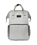 Stonz Urban Pack Backpack Diaper Bag Light Grey