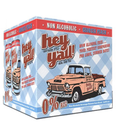 Hey Y'all Non-Alcoholic Real Peach Iced Tea