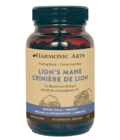 Harmonic Arts Lion's Mane Concentrated Mushroom Capsules