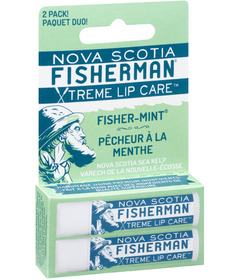 Nova Scotia Fisherman Lip Balm Duo Fisher Mint