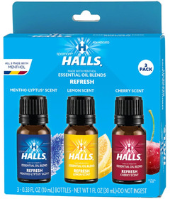 Halls Essential Oil Blend Cherry, Lemon & Mentholyptus