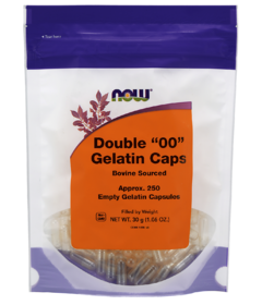 NOW Foods Empty Gelatin Size 00 Capsules