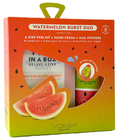 VOESH Watermelon Mani & Pedi Duo with Nail Stickers