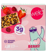 Welo School Ready Snack Bar Very Berry 