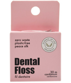 Essence of Life Organics Silk Dental Floss Cardamon