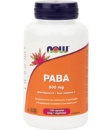 NOW Foods Paba avec vitamine C 500 mg