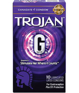 Trojan G. Spot Extra Stimulating Lubricated Latex Condoms