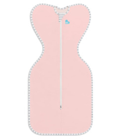 Love to Dream Swaddle Up Stretch Cotton Dusty Pink 1.0 TOG