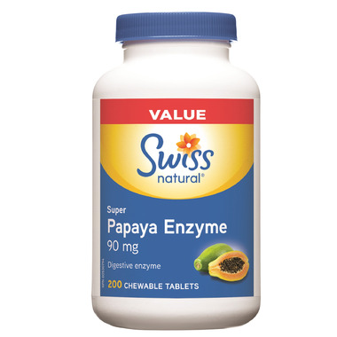Swiss Natural Sources Papaya Enzyme Super Swiss Natural Sources Papaya Enzyme Super