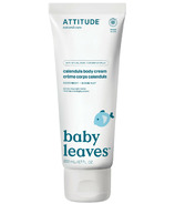 ATTITUDE Baby Leaves Calendula Night Cream Almond Milk