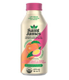 Saint James Green Tea Passion Fruit & Peach