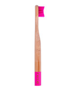 Brosse à dents en bambou pour enfants f.e.t.e. rose