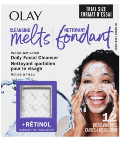 Olay Cleansing Melts + Retinol Face Cleanser
